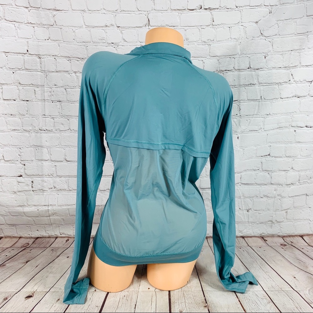 VS Victoria Sport Full Zip Track Jacket In Aqua - Picture 6 of 8